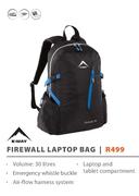 K-Way Firewall Laptop Bag-Each