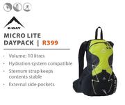 K-Way Micro Lite Daypack-Each