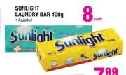 Sunlight Laundry Bar-400gm Each
