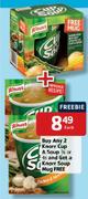 Knorr Cup A Soup-2 x 3s or 4s Each