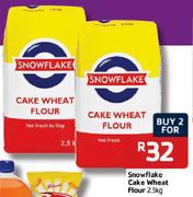 Snowflake Cake Wheat Flour-2x2.5kg