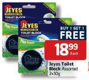Jeyes Toilet Block-2x50gm