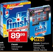 Finish Diswasher Tablets-45's