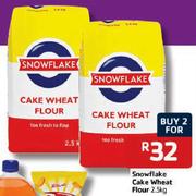 Snowflake Cake Wheat Flour - 2x2.5kg