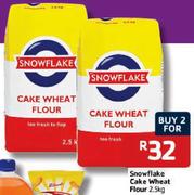 SnowFlake Cake Wheat Flour-2x2.5kg