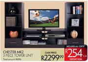 Chester MK2 3 Piece Tower Unit
