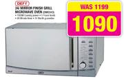Defy 34Ltr Mirror Finish Grill Microwave Oven (DMO343)