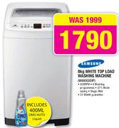 Samsung 8Kg White Top Load Washing Machine (WA80G5DIP)