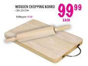 Wooden Chopping Board-50x33x2Cm