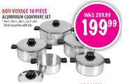 Bon Voyage Aluminium Cookware Set-10 Piece