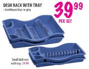Small Dish Rack With Tray