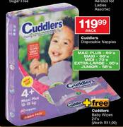 Cuddlers Disposable Nappies Maxi Plus-60's Per Pack