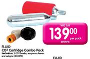 Fluid CO2 Cartridge Combo Pack-Per Pack