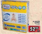 Lil Master Nappies-1x50's