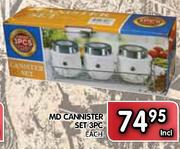 MD Cannister Set 3PC Each