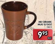 MD Ceramic Mug 12/130Z Each