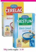 Nestle Cerelac Regular-500gm