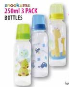 Snookums 250ml Bottles-3 Pack
