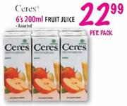 Ceres Fruit Juice-6*200ml