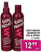Easy Waves Banded PK Gel & Spray-1x250Ml