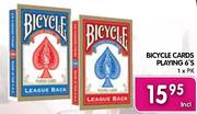 Bicycle Cards Playing 6's-1xPK