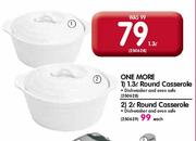 One More 1.3L Round Casserole