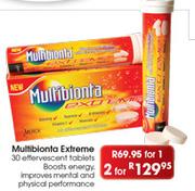 Multibionta Extreme-30 Effervescent Tablets-2's