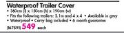 Mo To Waterproof Trailer Cover Each