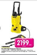 Karcher K3.550 High Pressure Cleaner Each
