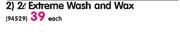 Extreme Wash And Wax-2ltr Each