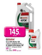 Castrol 5ltr GTX Motor Oil-20W-50 Each