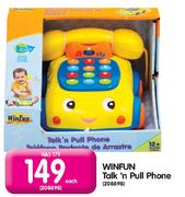 Winfun Talk 'n Pull Phone-Each