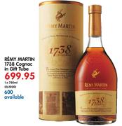 Remy Martin 1738 Cognac In Gift Tube-1 x 750ml