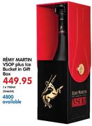 Remy Martin VSOP-1 x 750ml Plus Ice Bucket In Gift Box