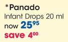 Panado Infant Drops-20ml
