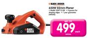 Black & Decker 650W 82mm Planer KW712-QS