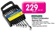 Good Year 8 Piece Combination Spanner Set-Per Set