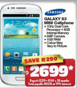 Samsung Galaxy S3 Mini Cellphone