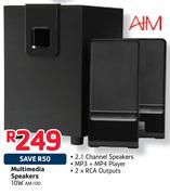 Aim Multimedia Speakers 10W AM 100