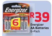 Energizer AA Batteries-6's Pack