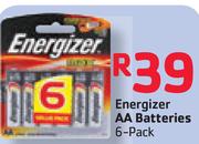 Energizer A Batteries 6 Pack