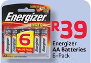 Energizer AA Batteries-6 Pack