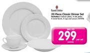 Russell Hobbs 20 piece Classic Dinner Set-Per Set