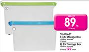 Cenplast 85L Storage Box-Each