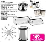 Accent 3 Piece Jar Set 3 Piece