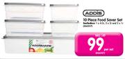 Addis 10 Piece Food Saver Set-Per Set
