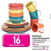 Pastello Loose Dinnerware Dinner Plates