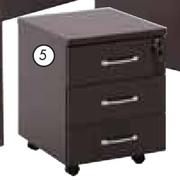 Bedford 3 Drawer Mobile Pedestal-530x400x450mm