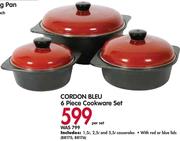 Cordon Bleu 6 Piece Cookware Set-Per Set