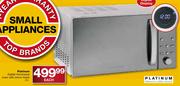 Platinum Digital Microwave Oven With Mirror Finish-25Ltr
